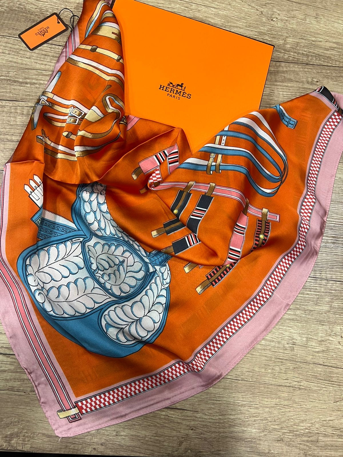 Hermes summer scarf 70cm square