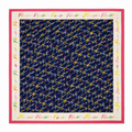 Fendi navy summer scarf 70cm square