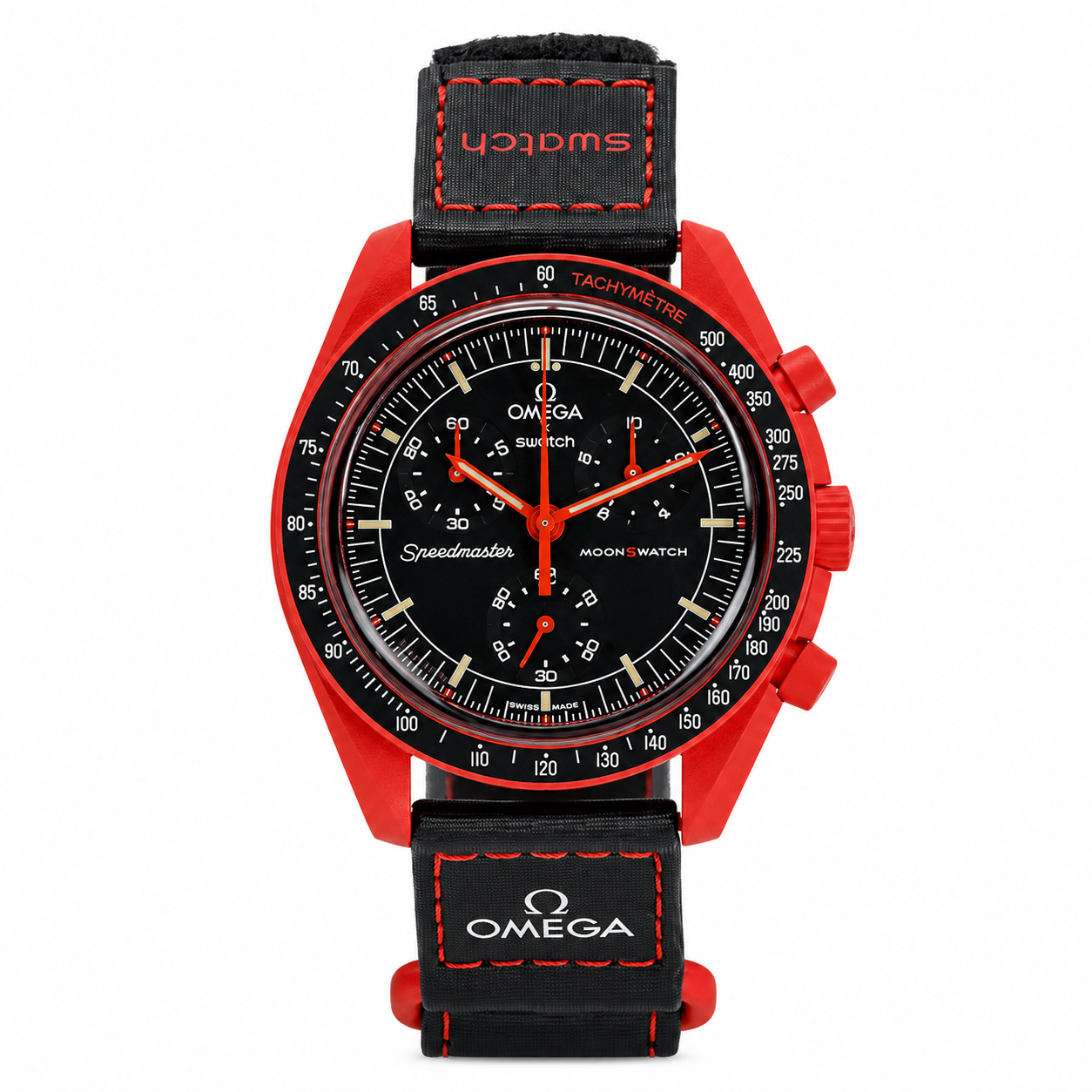 omega x swatch moon swatch mission on earth lava  AAA