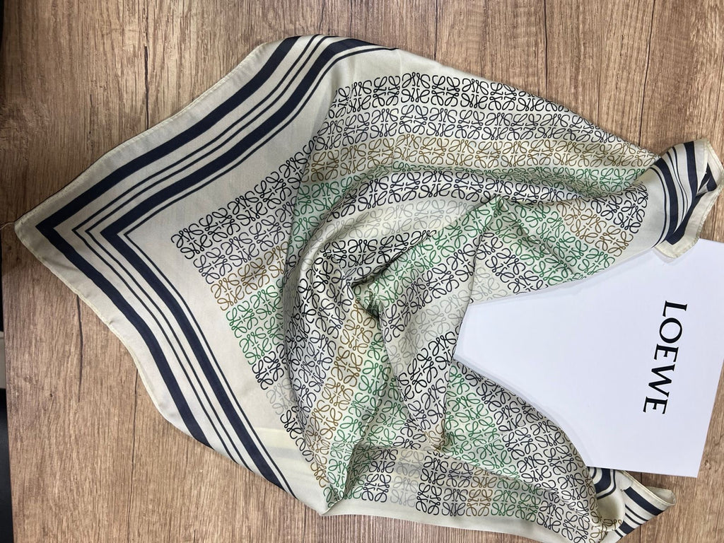 Loewe 4 colors summer scarf 70cm square