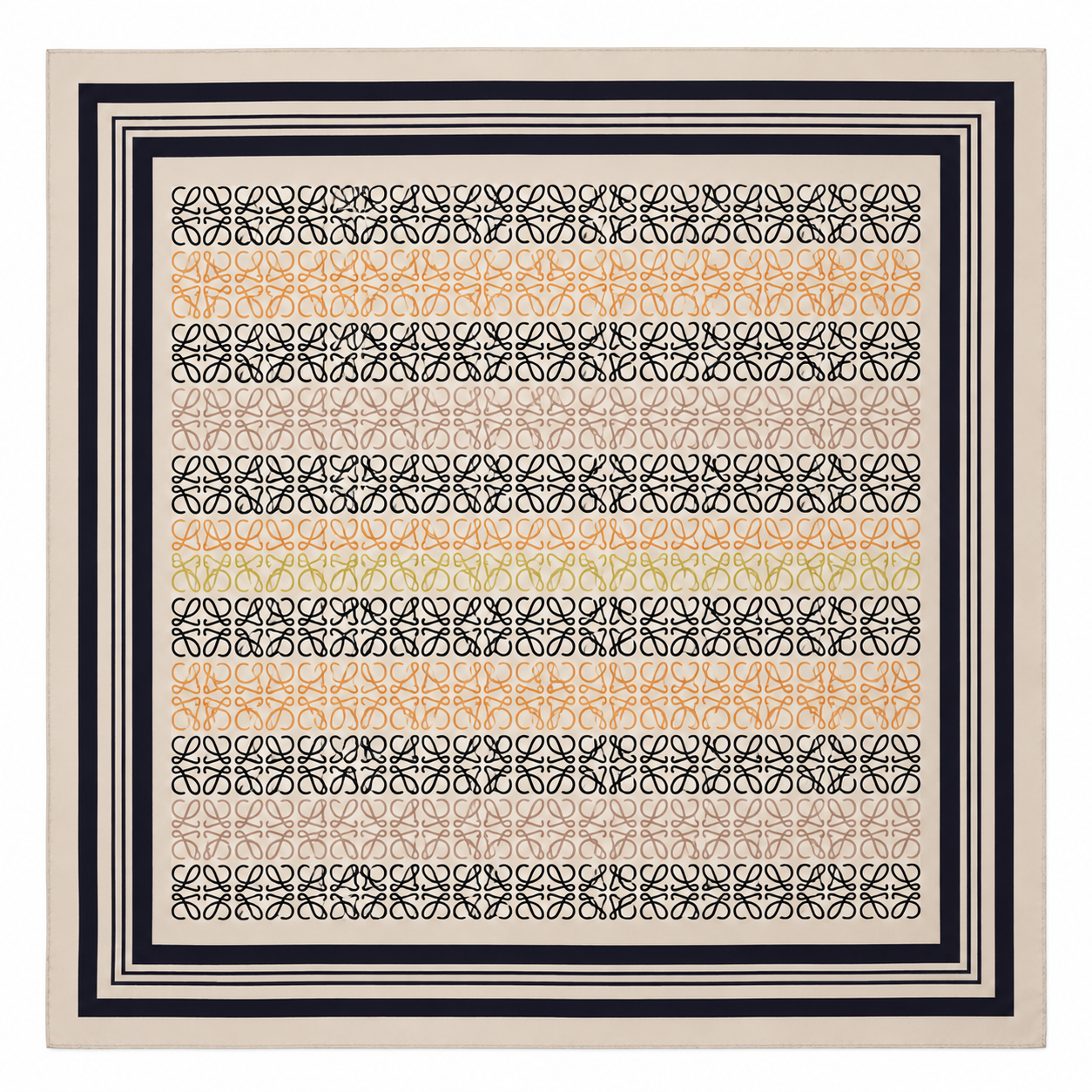 Loewe 4colors summer scarf 70cm square