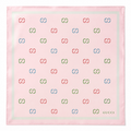 Gucci pink summer scarf 70cm square