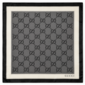 Gucci grey summer scarf 70cm square