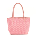 Goyard Goyardine pink Anjou Bag Palladium Hardware (copy a)