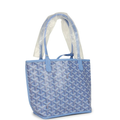 Goyard Goyardine baby blue Anjou Bag Palladium Hardware (copy a)