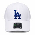 LA white/blue cap