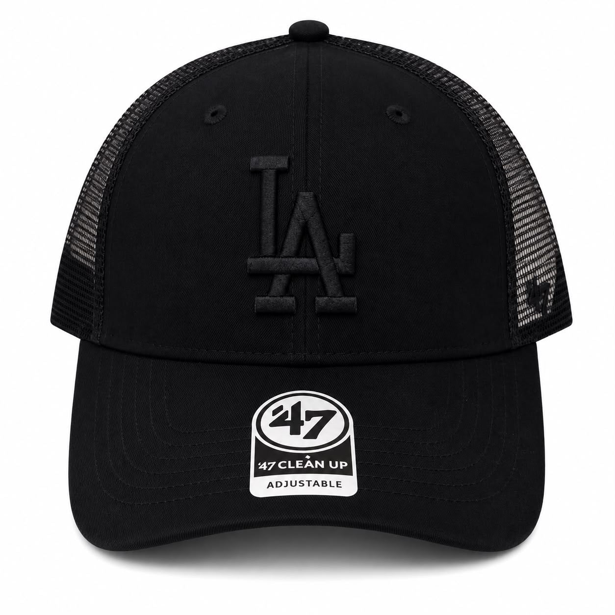 LA Full black 47 cap