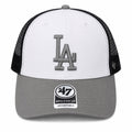 LA white/grey cap
