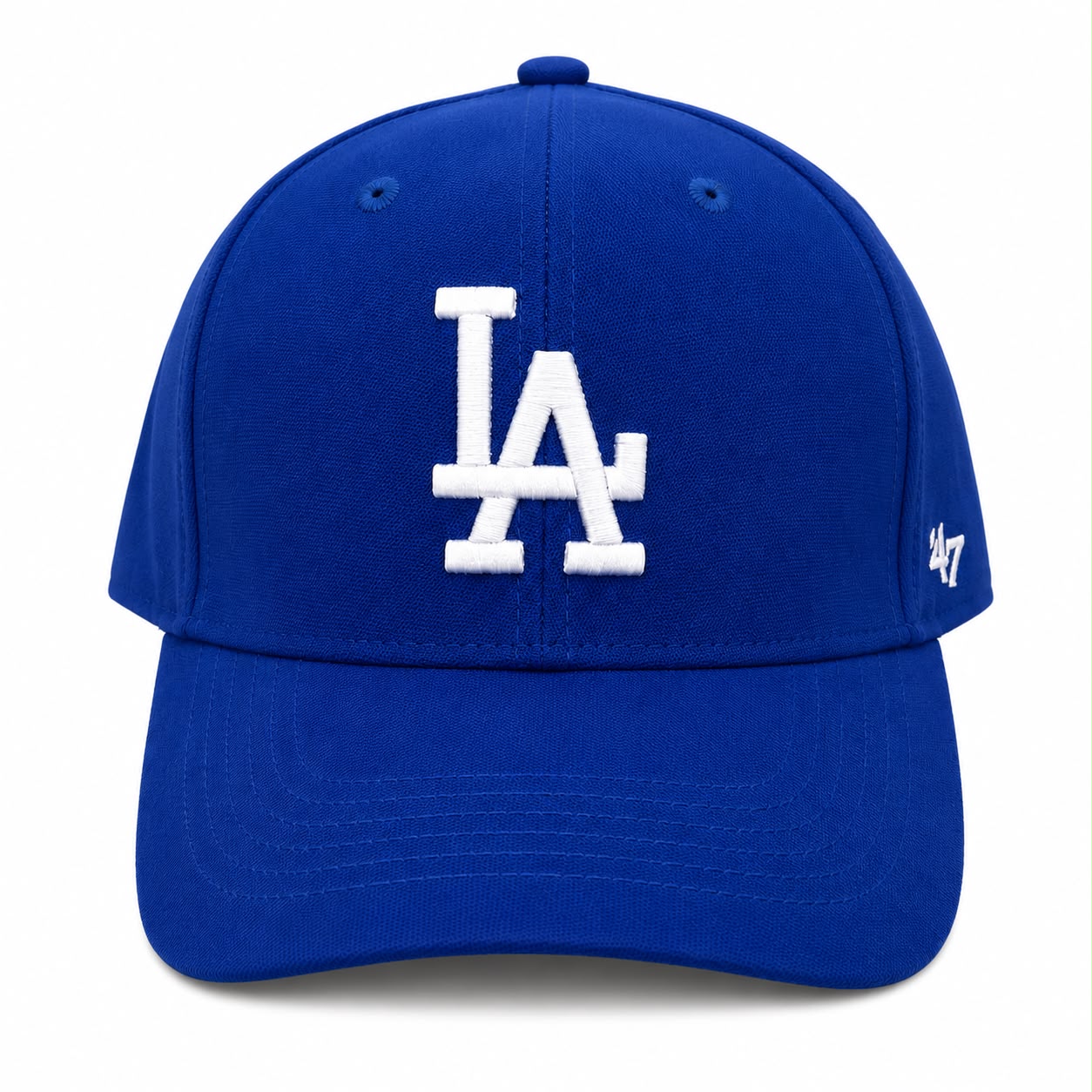 LA blue/white cap