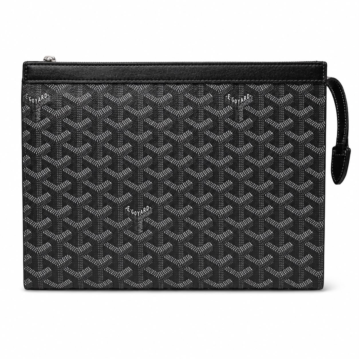 Goyard men black clutch