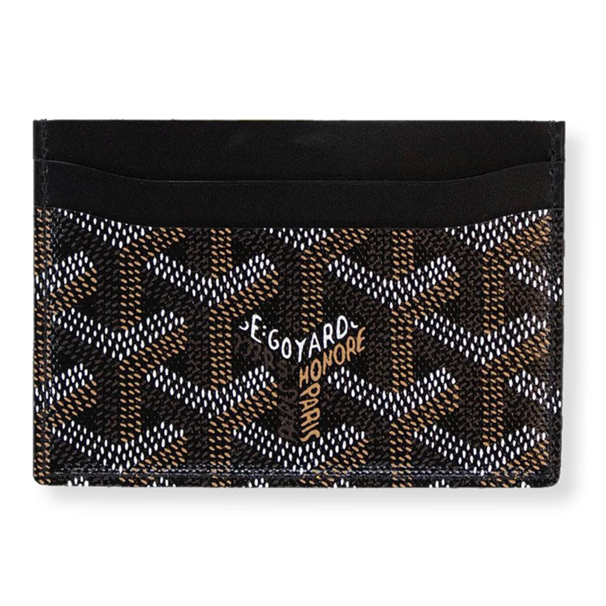 Goyard Saint-Sulpice Card Wallet black (copy a)