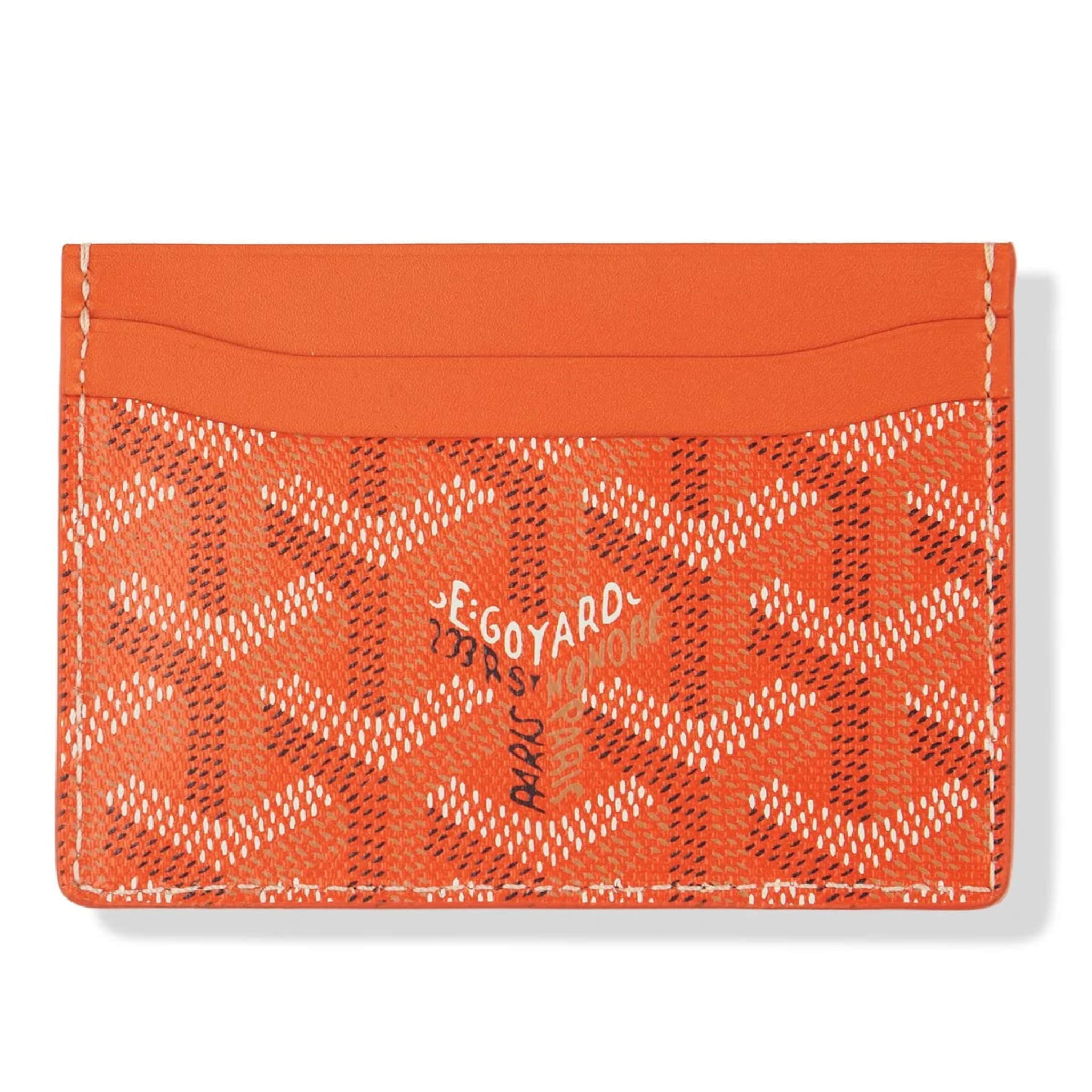 Goyard Saint-Sulpice Card Wallet orange (copy a)