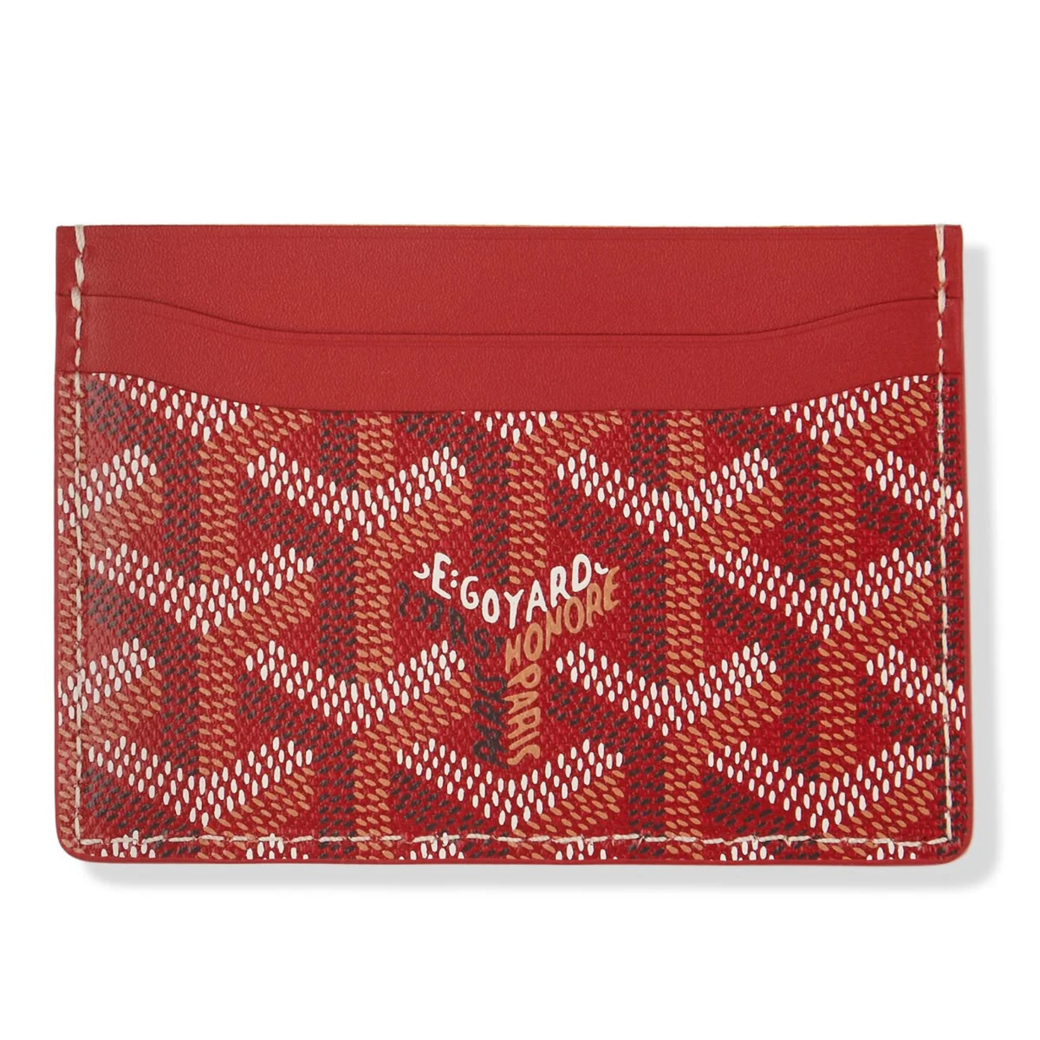 Goyard Saint-Sulpice Card Wallet red (copy a)